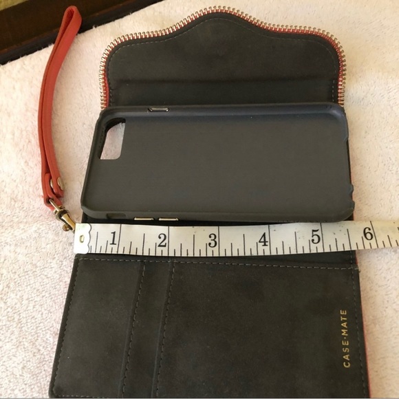 Rebecca Minkoff orange cell phone case - Picture 6 of 7